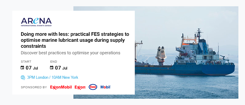TechDogs - "Doing More With Less: Practical FES Strategies To Optimise Marine Lubricant Usage During Supply Constraints"