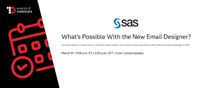 TechDogs-"What’s Possible With the New Email Designer?"