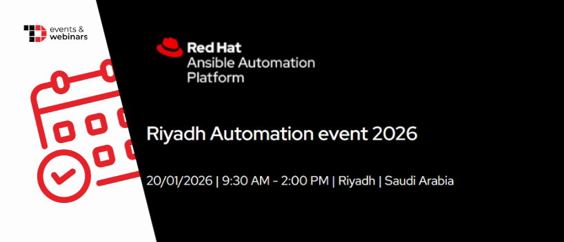 TechDogs-"Red Hat Riyadh Automation Event 2026"
