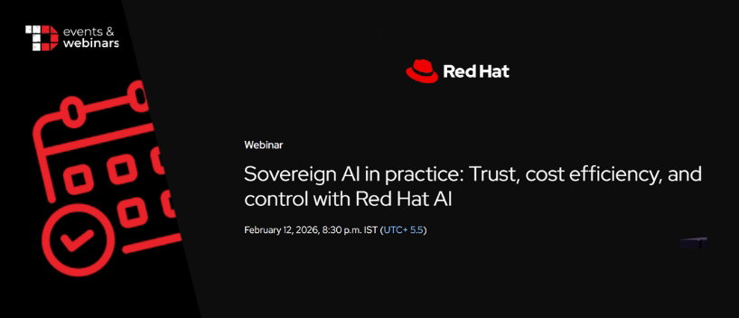 TechDogs-"Sovereign AI in practice: Trust, cost efficiency, and control with Red Hat AI"