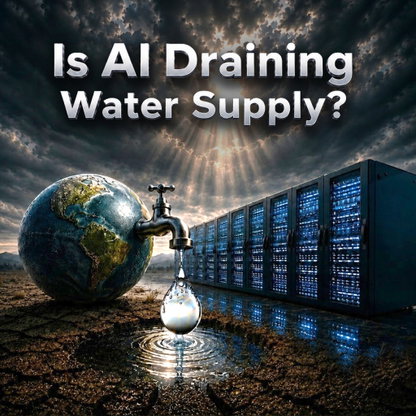 TechDogs-"Is AI Draining Our Water Supply? The Hidden Cost Of Data Centers" TechDogs-"Is AI Draining Our Water Supply? The Hidden Cost Of Data Centers"