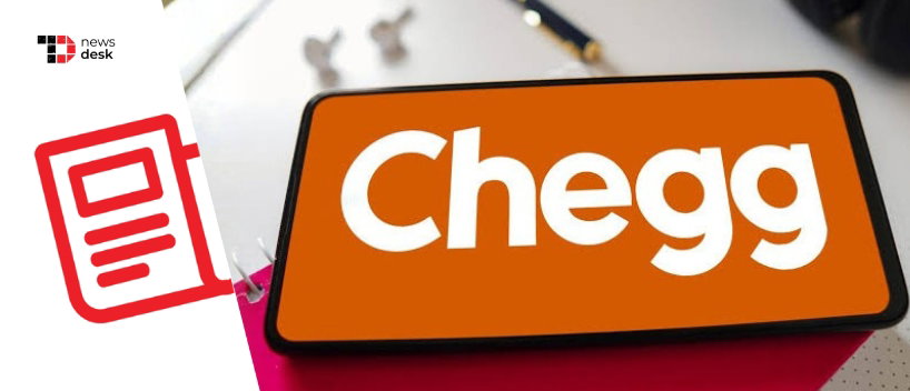 TechDogs-"Chegg’s $14 Billion Empire Crashes 99% As AI Rewrites Online Education" TechDogs-"Chegg’s $14 Billion Empire Crashes 99% As AI Rewrites Online Education"