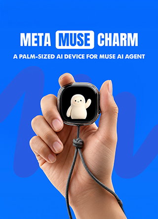 TechDogs-"Meta Teases Muse Charm, A Palm-sized AI Device For Muse AI Agent" TechDogs-"Meta Teases Muse Charm, A Palm-sized AI Device For Muse AI Agent"