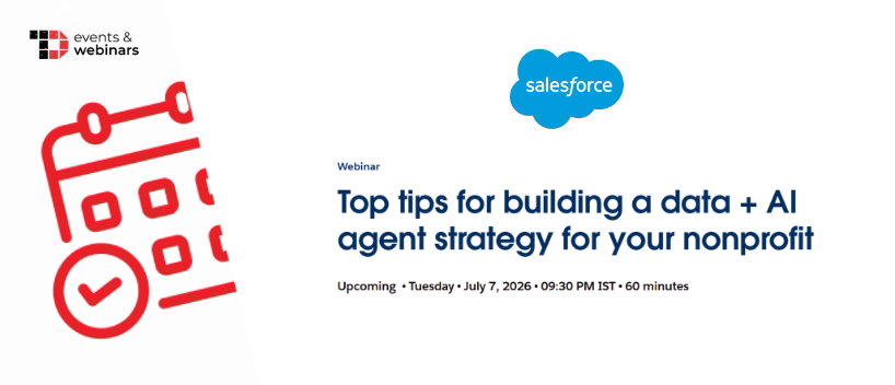 TechDogs-"Top Tips For Building A Data + AI Agent Strategy For Your Nonprofit"