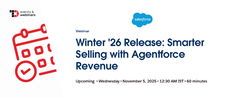 TechDogs-"Winter '26 Release: Smarter Selling with Agentforce Revenue"