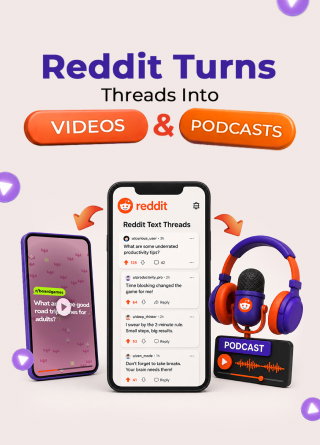 TechDogs-"Reddit’s AI Turns Text Threads Into Podcasts And Videos"