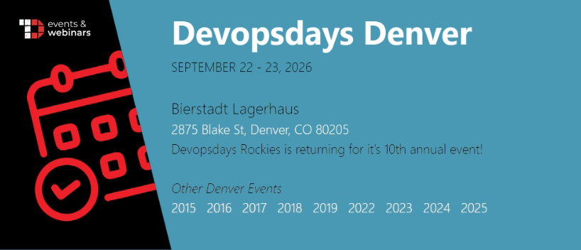 TechDogs-"devopsdays Denver 2026" TechDogs-"devopsdays Denver 2026"
