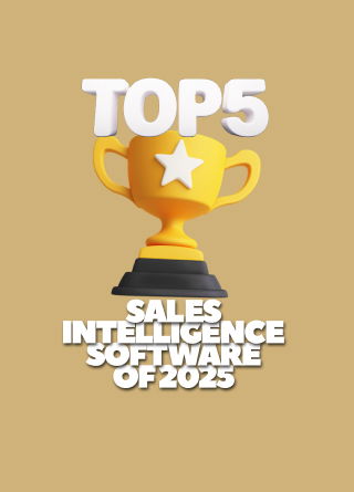 TechDogs-"Top 5 Sales Intelligence Software Of 2025"