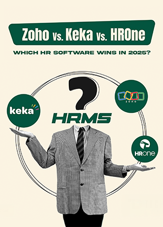 TechDogs-"Zoho People Vs. Keka Vs. HROne: Which HR Software Wins In 2025"