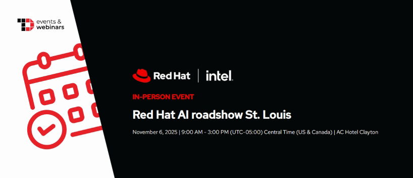 TechDogs-"Red Hat AI Roadshow St. Louis" TechDogs-"Red Hat AI Roadshow St. Louis"