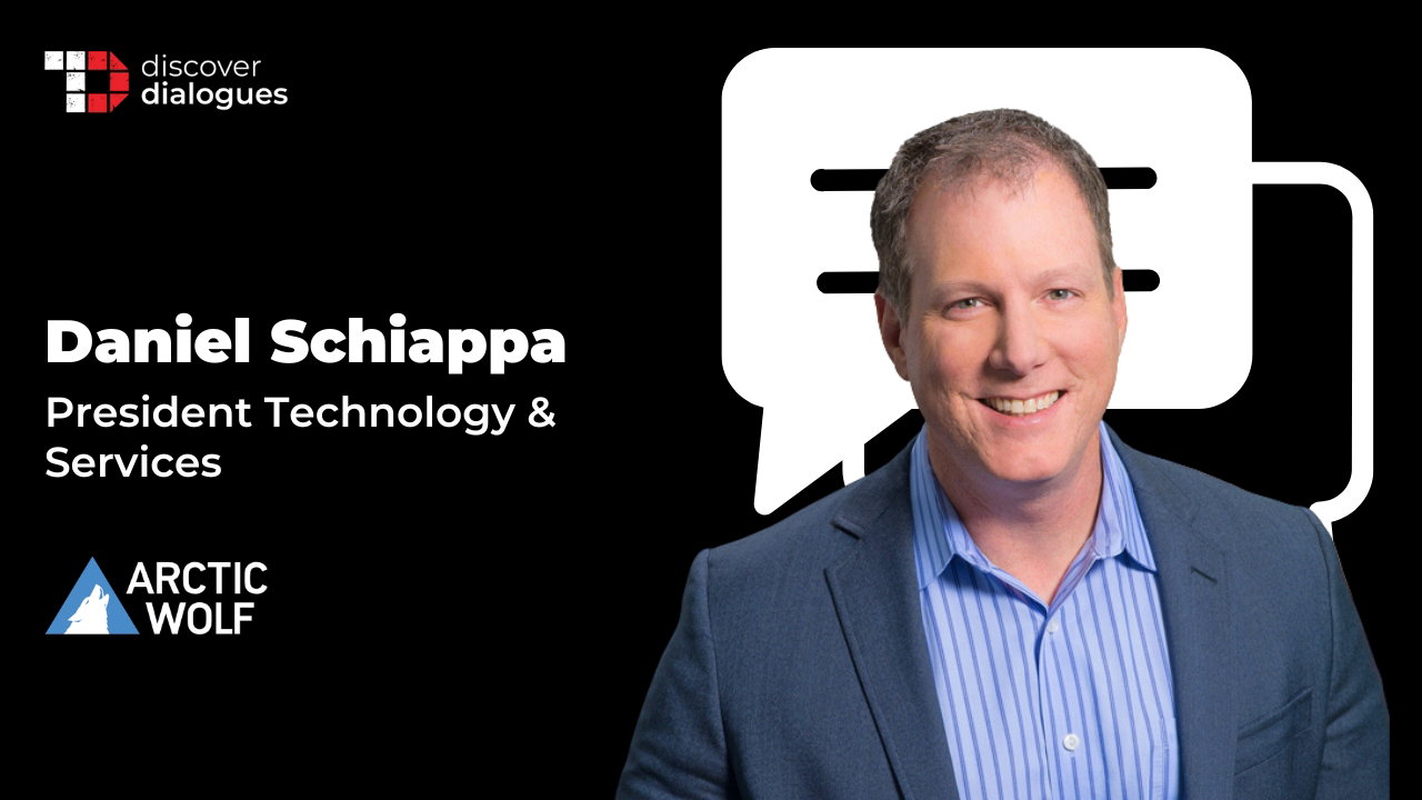 TechDogs-"Daniel Schiappa, President Of Technology And Services At Arctic Wolf, On Why Cyber Resilience Requires AI, Human Expertise And Unified Security Operations" TechDogs-"Daniel Schiappa, President Of Technology And Services At Arctic Wolf, On Why Cyber Resilience Requires AI, Human Expertise And Unified Security Operations"