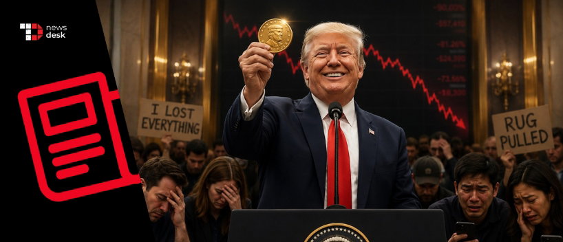 TechDogs-"Nearly 1 Million Investors Lose $3.8 Billion In $TRUMP Memecoin, Trump Earned $636 Million" TechDogs-"Nearly 1 Million Investors Lose $3.8 Billion In $TRUMP Memecoin, Trump Earned $636 Million"