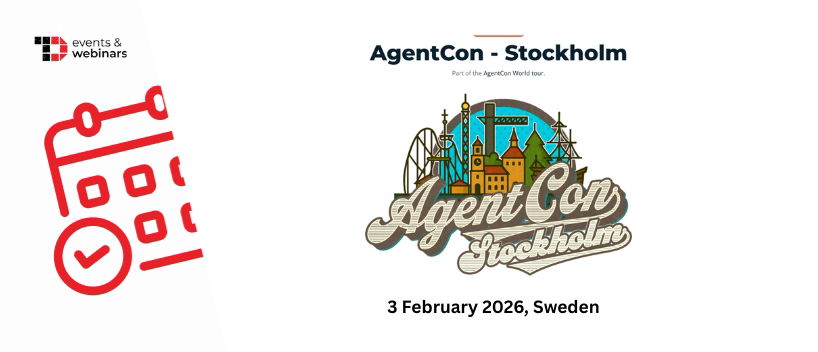 TechDogs-"AgentCon - Stockholm 2026" TechDogs-"AgentCon - Stockholm 2026"