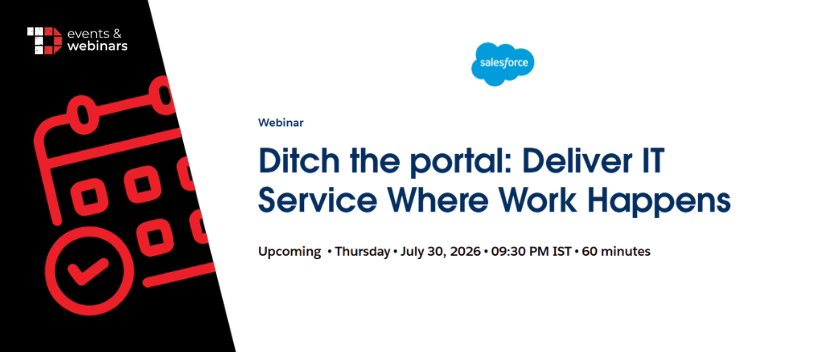 TechDogs-"Ditch the Portal: Deliver IT Service Where Work Happens"
