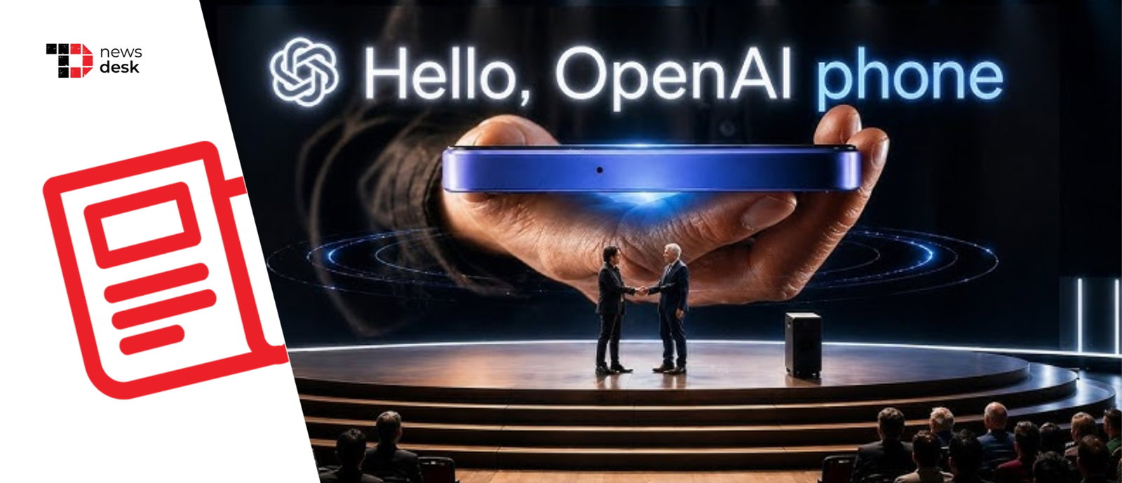 TechDogs-"OpenAI Could Be Building A Phone Where AI Agents Replace Apps, Report Claims"