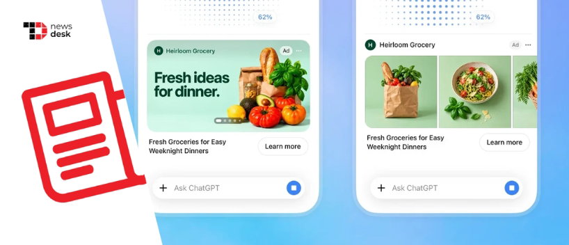 TechDogs-"OpenAI Will Test Visual ChatGPT Ads During Image Generation Later This Month" TechDogs-"OpenAI Will Test Visual ChatGPT Ads During Image Generation Later This Month"