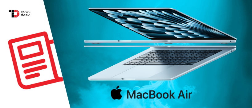 TechDogs-"Apple Event Week: Apple Unveils New MacBook Air With M5 With&nbsp;Double&nbsp;Base Storage"