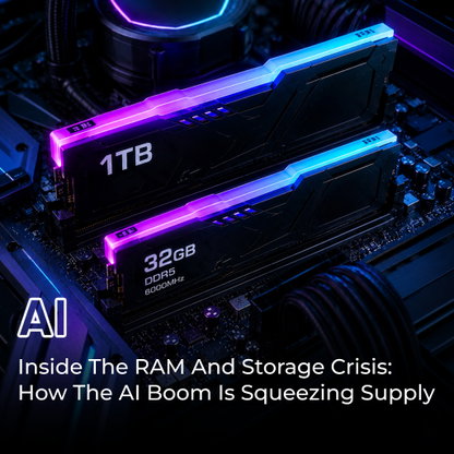 TechDogs-"Inside The RAM And Storage Crisis: How AI Is Squeezing Supply" TechDogs-"Inside The RAM And Storage Crisis: How AI Is Squeezing Supply"