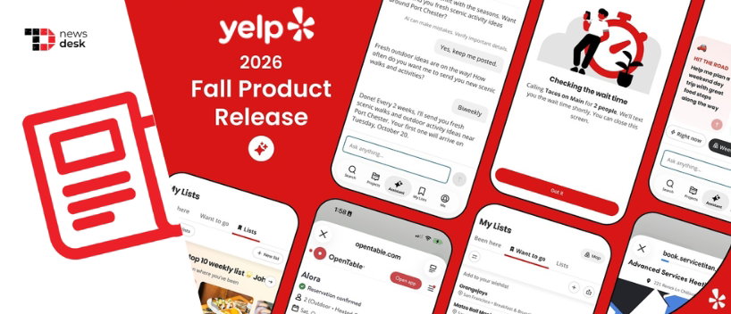 TechDogs-"Yelp Brings AI Restaurant Calls, OpenTable Bookings, Smart Lead Reply & More" TechDogs-"Yelp Brings AI Restaurant Calls, OpenTable Bookings, Smart Lead Reply & More"