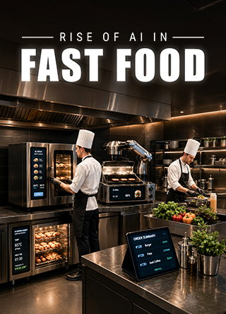 TechDogs-"How AI And Automation Are Reshaping Fast-Food Chains" TechDogs-"How AI And Automation Are Reshaping Fast-Food Chains"