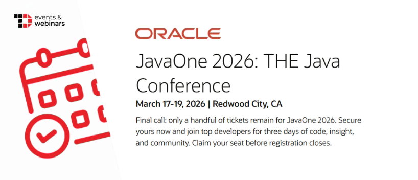 TechDogs-"JavaOne 2026: The Java Conference"