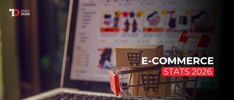 TechDogs-"Top 20 E-Commerce Statistics Shaping Retail In 2026" TechDogs-"Top 20 E-Commerce Statistics Shaping Retail In 2026"