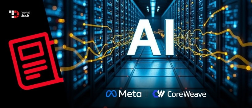TechDogs-"Why Is Meta's $21 Billion AI Cloud Bet With CoreWeave Key To The AI Sector?"
