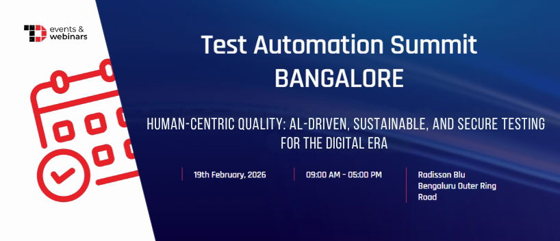TechDogs-"Test Automation Summit Bangalore 2026"