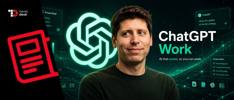 TechDogs-"OpenAI Launches ChatGPT Work To Turn Prompts Into Finished Business Projects" TechDogs-"OpenAI Launches ChatGPT Work To Turn Prompts Into Finished Business Projects"