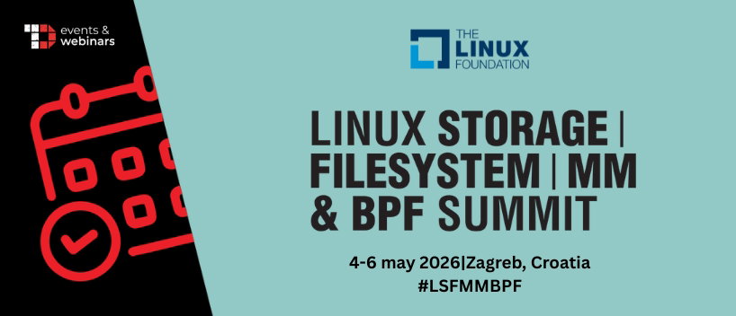 TechDogs-"Linux Storage, Filesystem, Memory Management & BPF Summit"