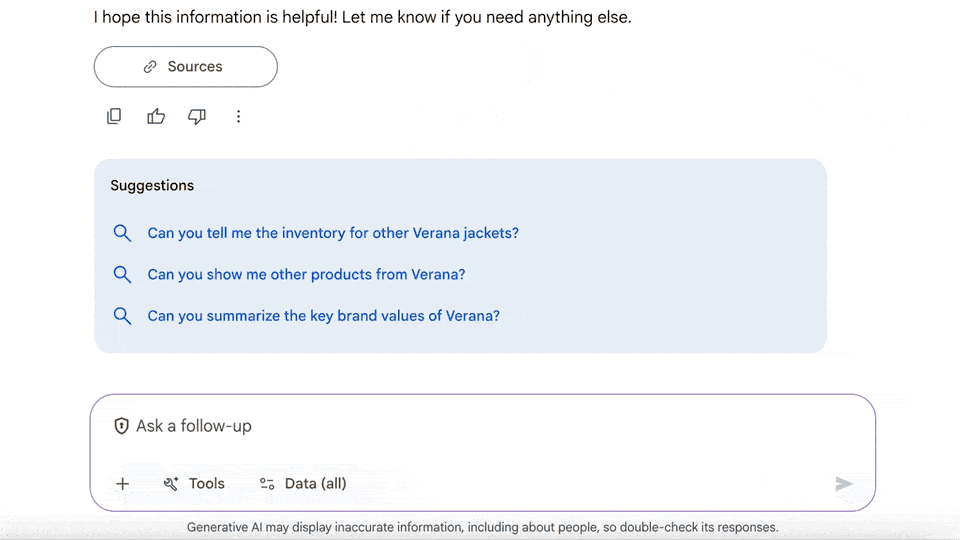 TechDogs-"What Did Google Announce?"-"Google-Search-Suggestions-For-Verana-Products GIF"