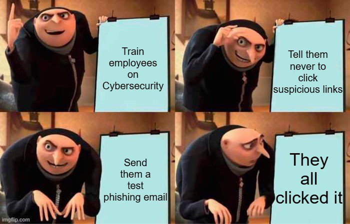 TechDogs-"What Does Cybersecurity Mean?"-"An Image Showing Meme Related To Cybersecurity"