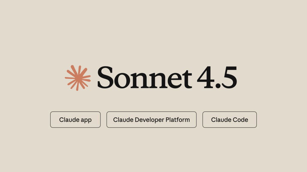 TechDogs-"What Is Claude Sonnet 4.5?"-"Claude Sonnet 4.5 Launch Banner With Buttons For Claude App Developer Platform And Claude Code"