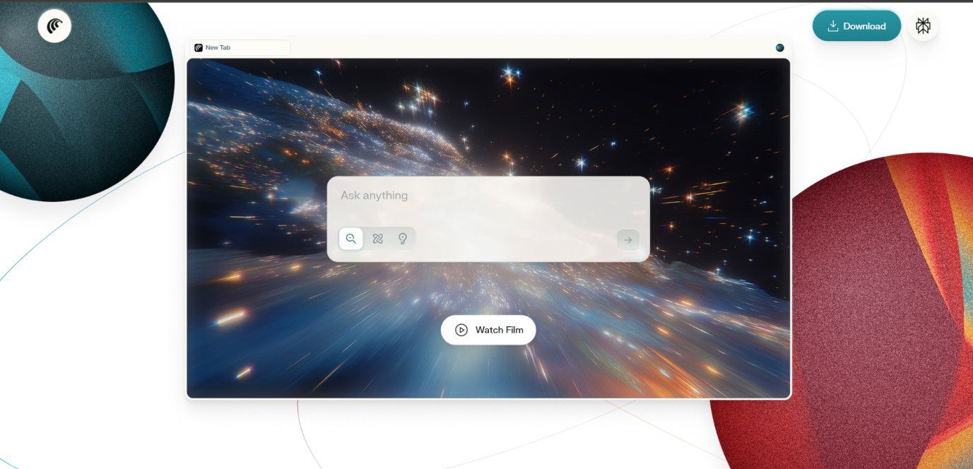 TechDogs-"What Is Perplexity Comet Browser?"-"An Image Showing UI Of Comet"