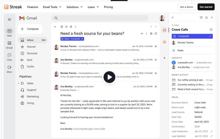 TechDogs-"Streak"-"An Image Showing Streak"