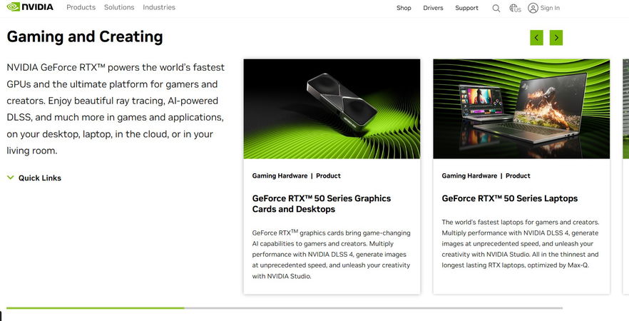 TechDogs-"Generative AI"-"An Image Of UI Of NVIDIA"