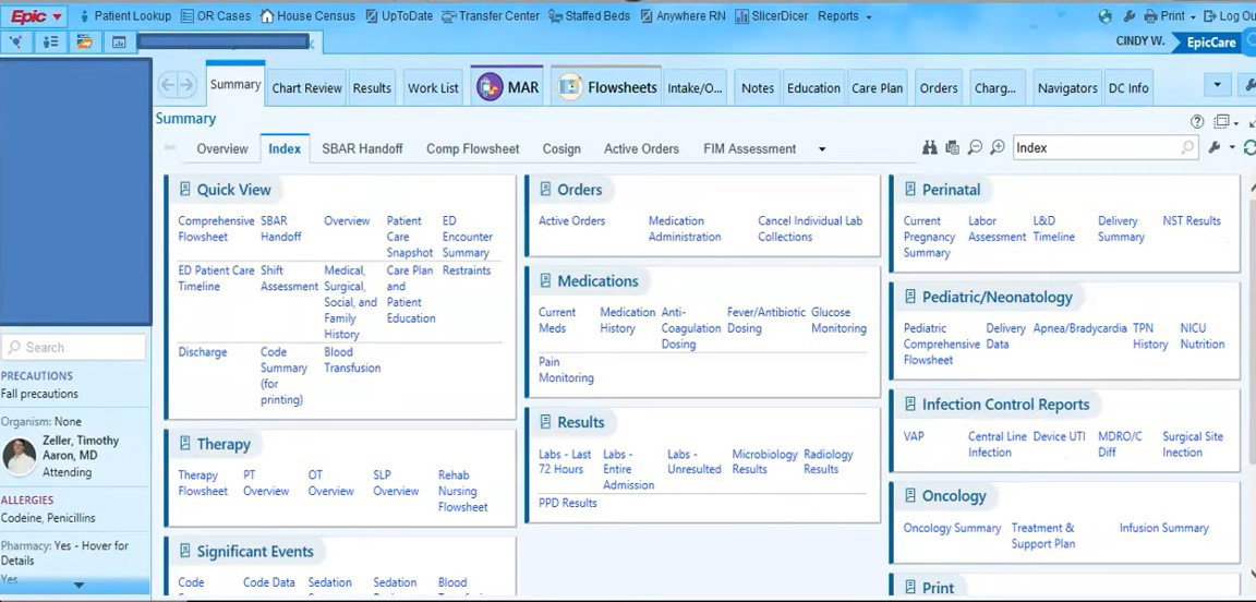 TechDogs-"Epic Systems: Best Overall"-"An Image Showing Dashboard Of Epic Systems"