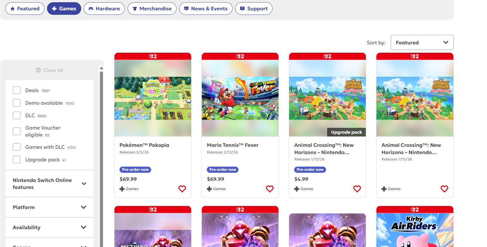 TechDogs-"Nintendo Switch 2: Best User Experience (UX)"-"An Image Of Nitendo Switch Dashboard"