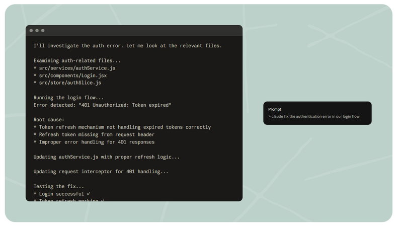 TechDogs-"Start With Logic, Not Code"-"An Image Of Claude Dashboard"