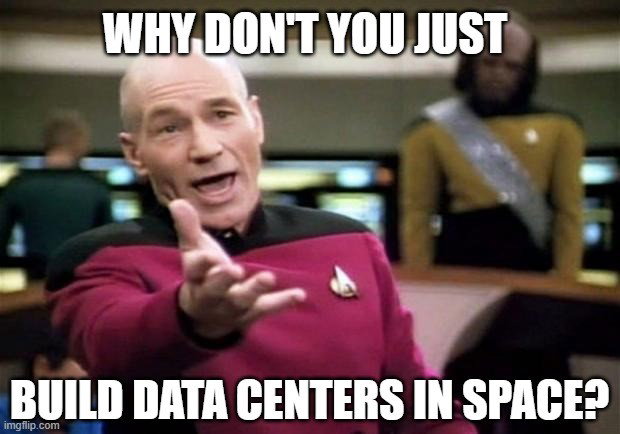 TechDogs-"What Exactly Is A Space Data Center?"-"A Meme Encouraging Other Companies To Build Data Centers In Space"
