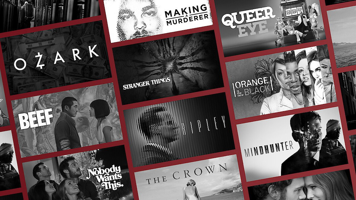 TechDogs-"The Netflix Sophomore Slump"-"An Collage Of Netflix TV Show Posters"