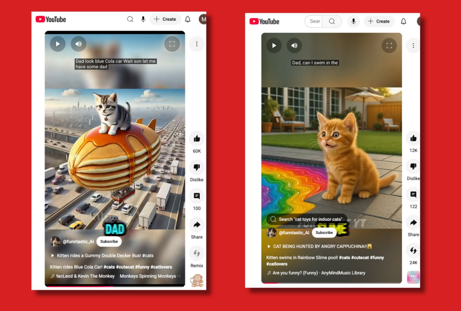TechDogs-"AI Personas Covering Sensitive Topics"-"An Image Depicting AI Slop On YouTube" TechDogs-"AI Personas Covering Sensitive Topics"-"An Image Depicting AI Slop On YouTube"