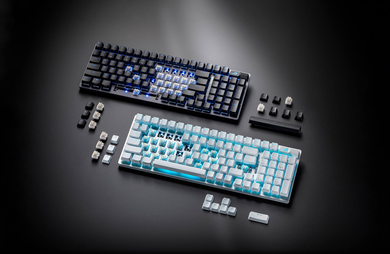 TechDogs-"ASUS ROG Strix Scope II 96 Wireless"-"An Image Of The ASUS ROG Strix Scope II 96 Wireless Keyboard"
