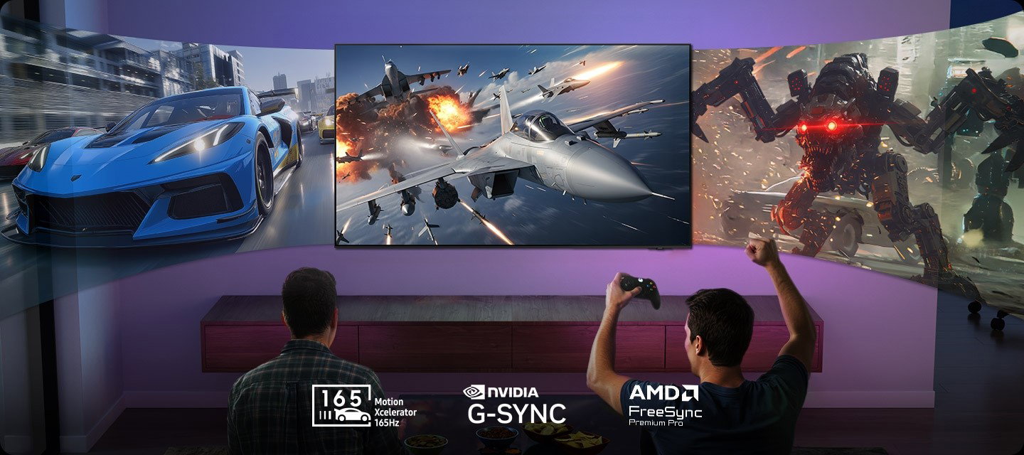 TechDogs-"Samsung S95H OLED"-"An Image Of The Samsung S95H OLED Gaming-Optimized TV"