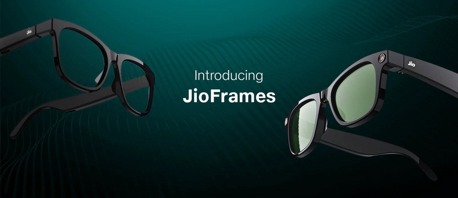 TechDogs-"JioFrames: AI Camera Glasses And Open-Ear Audio Frames"-"An Image Of Reliance Jio's JioFrames"