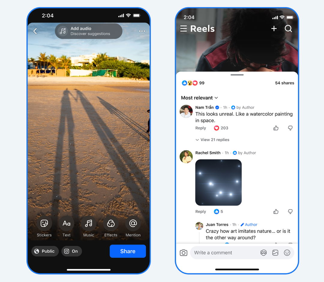 TechDogs-"An Image Depicting Facebook's Improved User Interface"