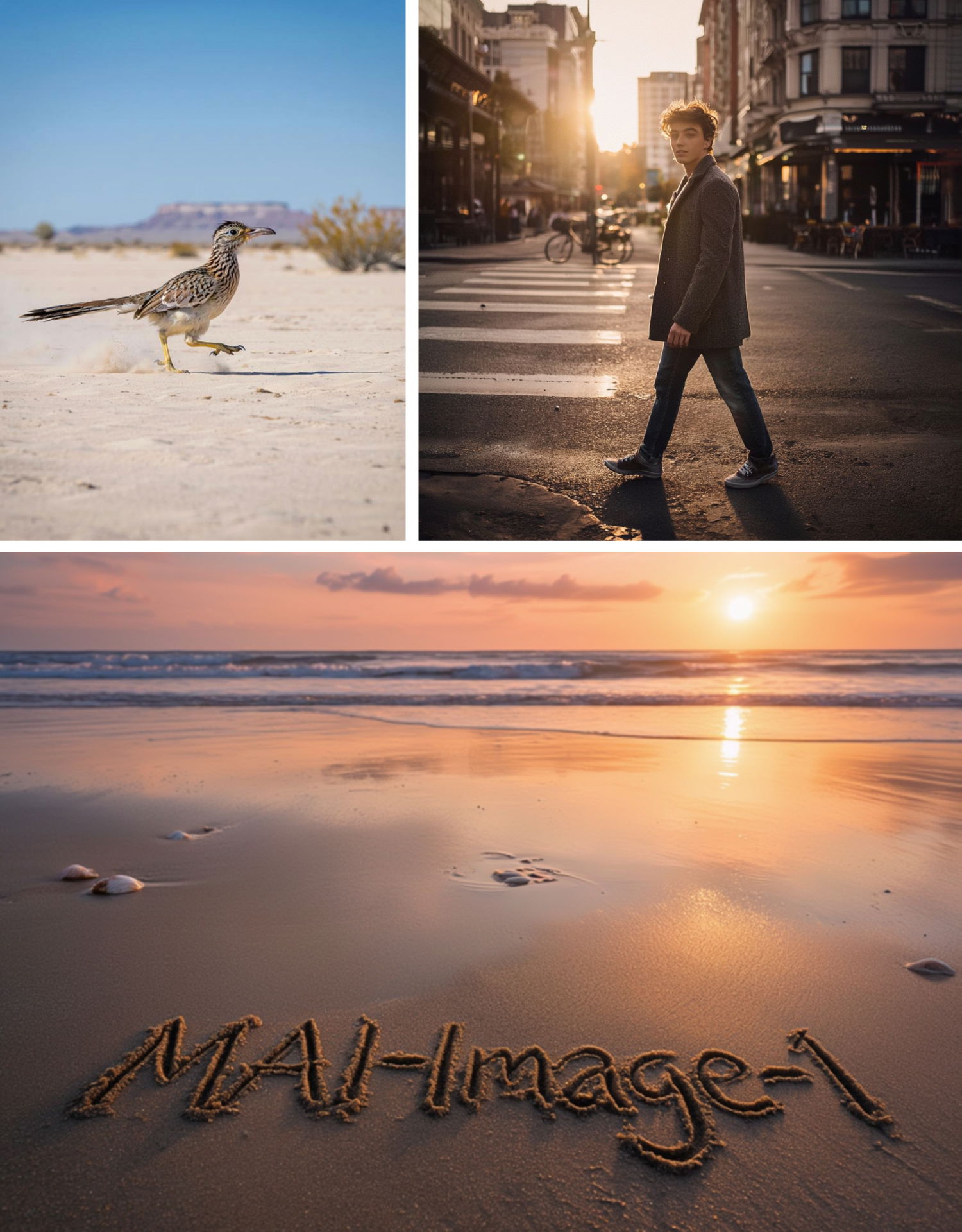 TechDogs-"A Collage Of Images Created By Microsoft's First-Ever AI Image Generator"