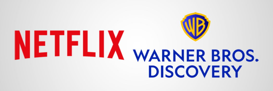 TechDogs-"An Image Of The Logos Of Netflix And Warner Bros. Discovery"