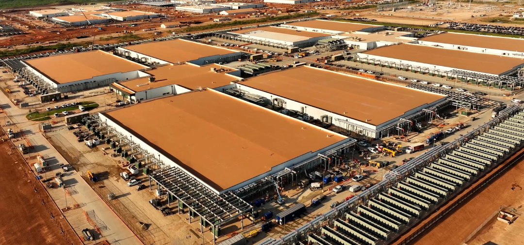 TechDogs-"An Image Of Project Stargate's Data Center In Abilene, Texas, As Used In The Release"