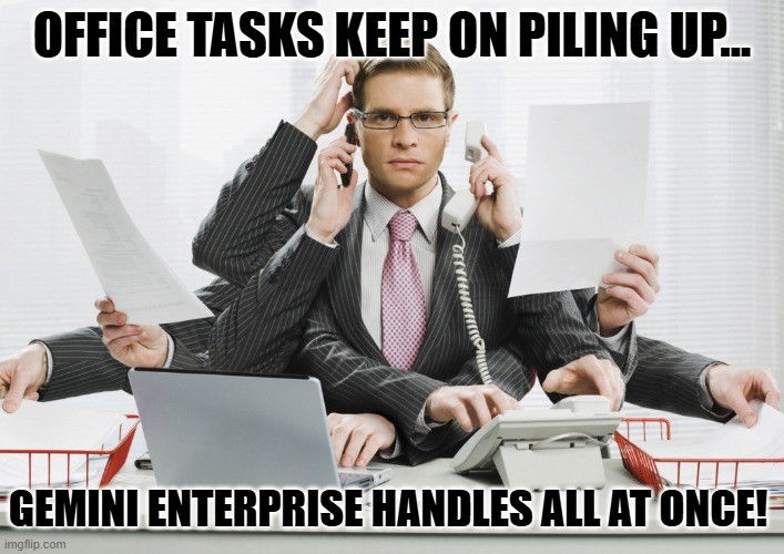 TechDogs-"Exploring The Power Of Google’s Gemini Enterprise"-"An Image Showing Meme Of Google Enterprise"